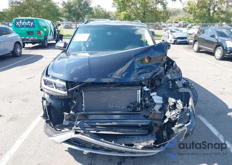 2022 Volkswagen Atlas 3.6L V6 Se W/Technology from USA, damaged, VIN 1V2HR2CA6NC565589